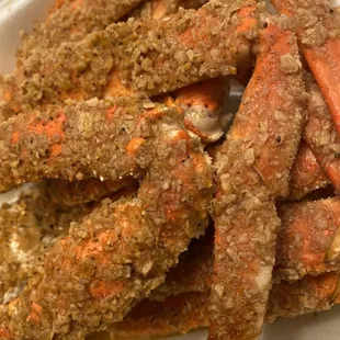 Mild snow crab with garlic