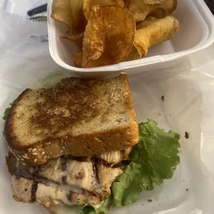 California Chicken sandwich