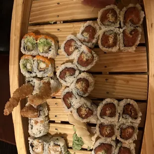 Oof! Probably ordered one roll too many but we toughed it out!