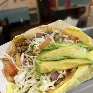 Steak and Shrimp Taco