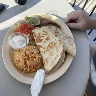 12. Quesadilla Plate