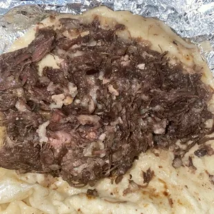 Fat riddled barbacoa
