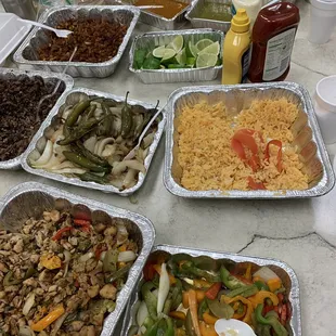 Lunch from the reps.. yummy