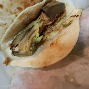 Some kind of shit from Mike's Taqueria.
