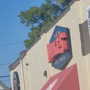 the outside of the building