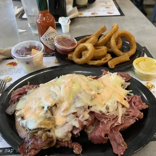 Super Reuben Man Sandwich