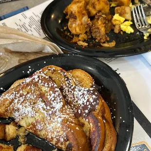 Challah French Toast &amp; Home Fries