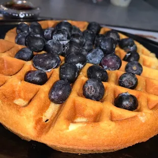 Waffle with Berries
