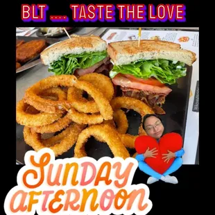 Bacon lettuce tomato yummm