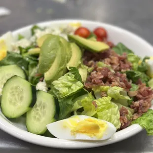 a plate of salad