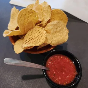 Complimentary Chips and Salsa