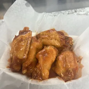 Five piece hot 5 Wings Special