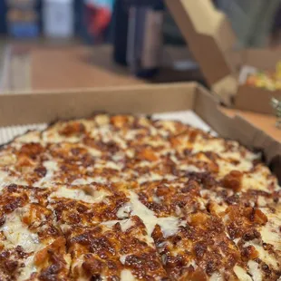 pizza, food