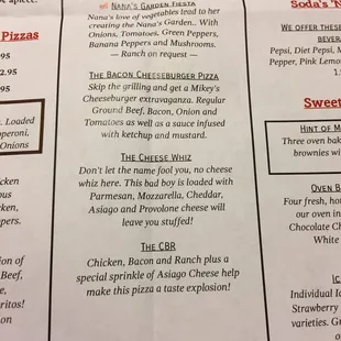 Menu pt. 5
