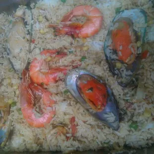 Arroz con Mariscos....need I say more