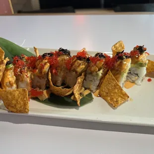 a plate of food