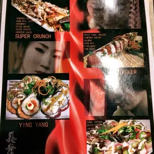 New menu