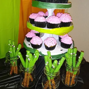 interior, cupcakes