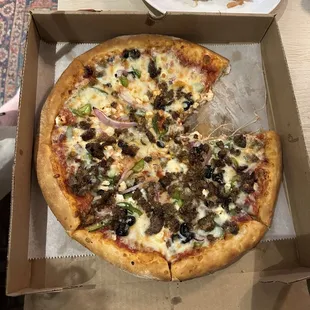 Greek Pizza
