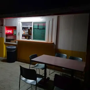 Outside Seating area