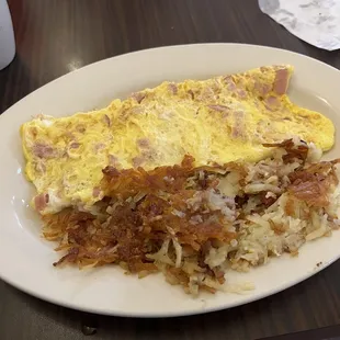 Ham and Cheese Omelet