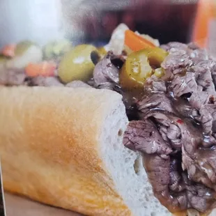 What Italian beef looks like