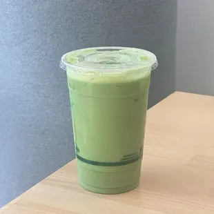Summit Matcha Latte (iced)