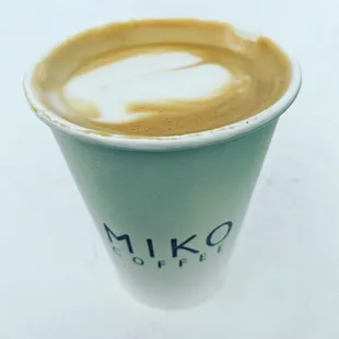 Latte with Vanilla Bourbon $6