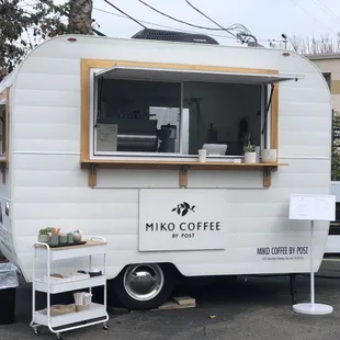 Adorable coffee truck
