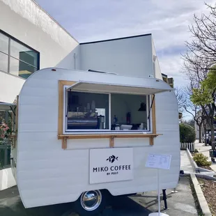 Awesome little mobile coffee shop
