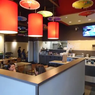 Looking inside from the front entryway.