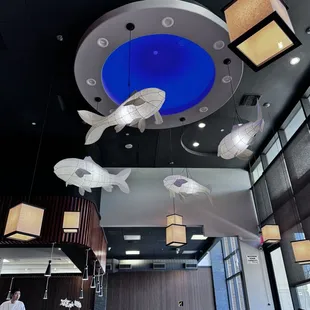 Beautiful lighting and decor