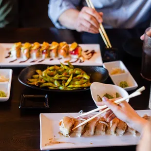 sushi, food, sushi and sashimi, sashimi