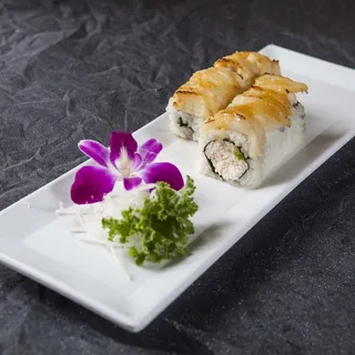 BAKED MISO SEABASS ROLL