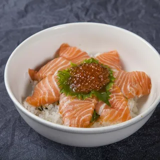 SALMON & IKURA DONBURI