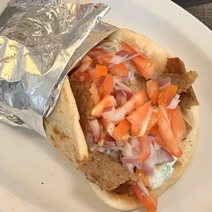 Gyro sandwich