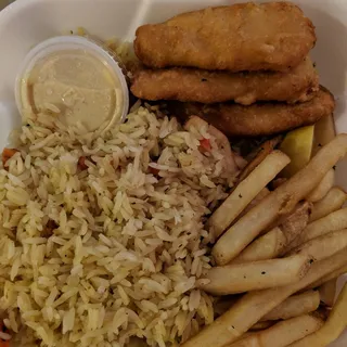 Fish and Chips Plate