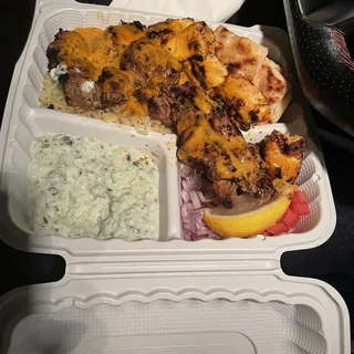 Combo Plate Lamb / Chicken