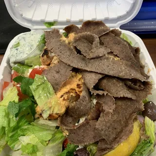 Chicken and Gyro Salad