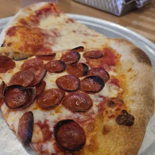 12-12-24. Close-up of Pepperoni Pizza
