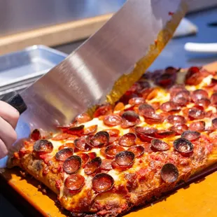 pizza, food