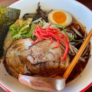 Black Garlic Ramen