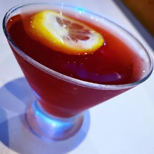 red octopus martini