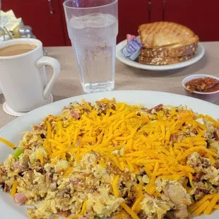 The everything scramble.
