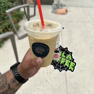 Horchata iced latte