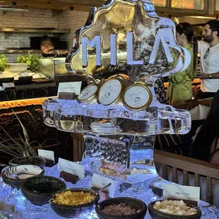 Caviar station