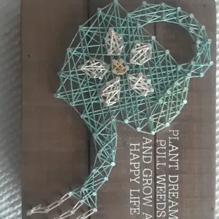 Some of my purchases...string art picture. $20.99.