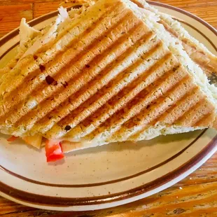 Turkey Panini. Ok.