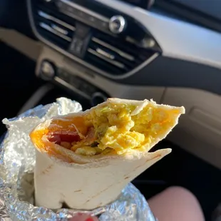 Bacon Breakfast Burrito