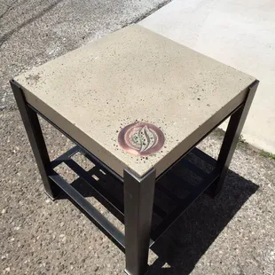 Concrete furniture
